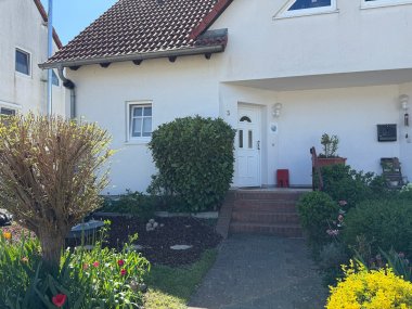 Eingang des Ferienhauses Fischersteig in Canow