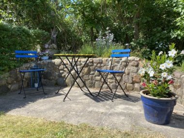 Sitzecke im Garten