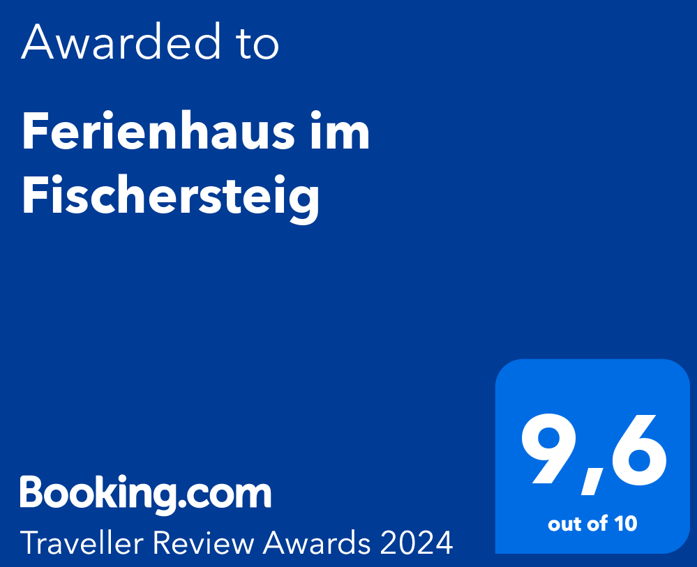 Booking Award 2023 Ferienhaus im Fischersteig